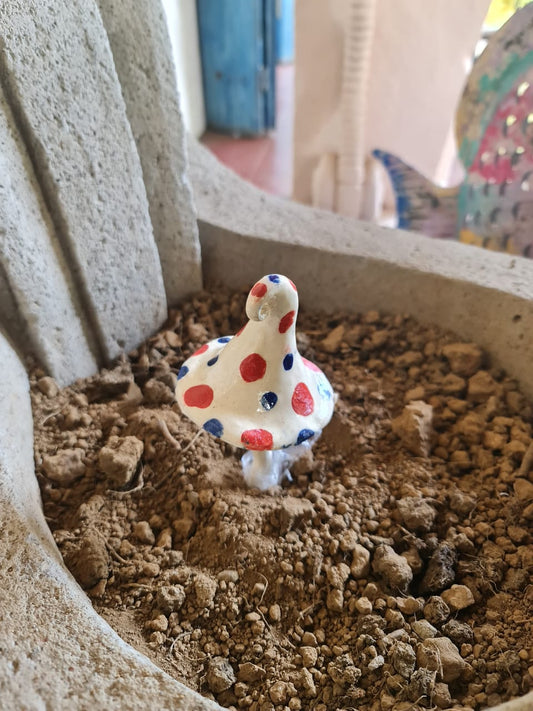 Ceramic mushroom