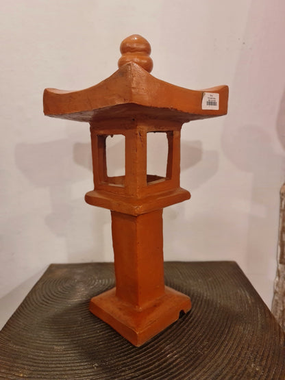 terracotta lamp
