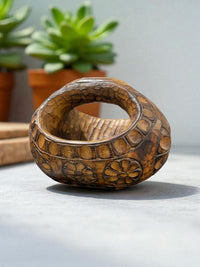Wooden Kamandal Flower