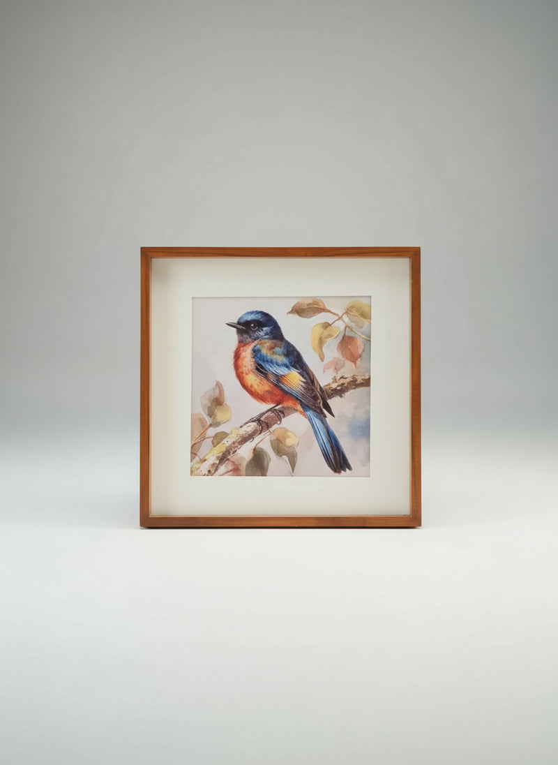 Sapphire Songbird Art Frame