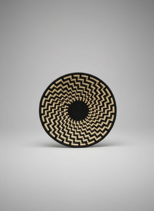 Cane Woven Wall Basket