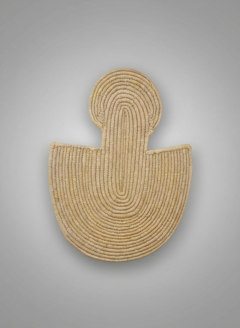 Handwoven Natural Fiber Wall Décor