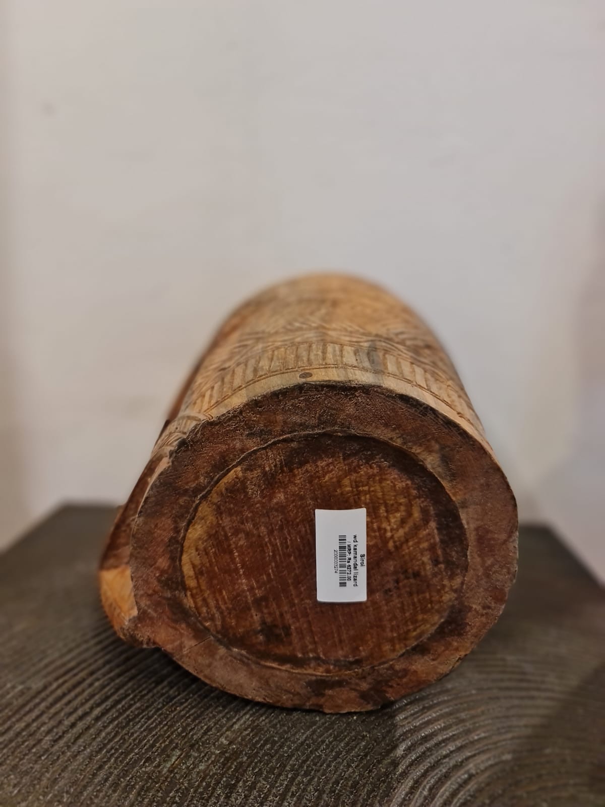 Wooden Kamandle Lizard