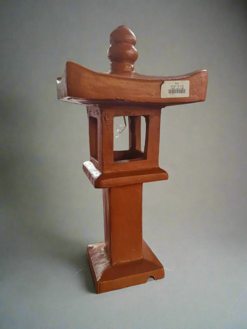 terracotta lamp
