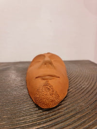 TERRACOTTA QUIRKY FACE MASK