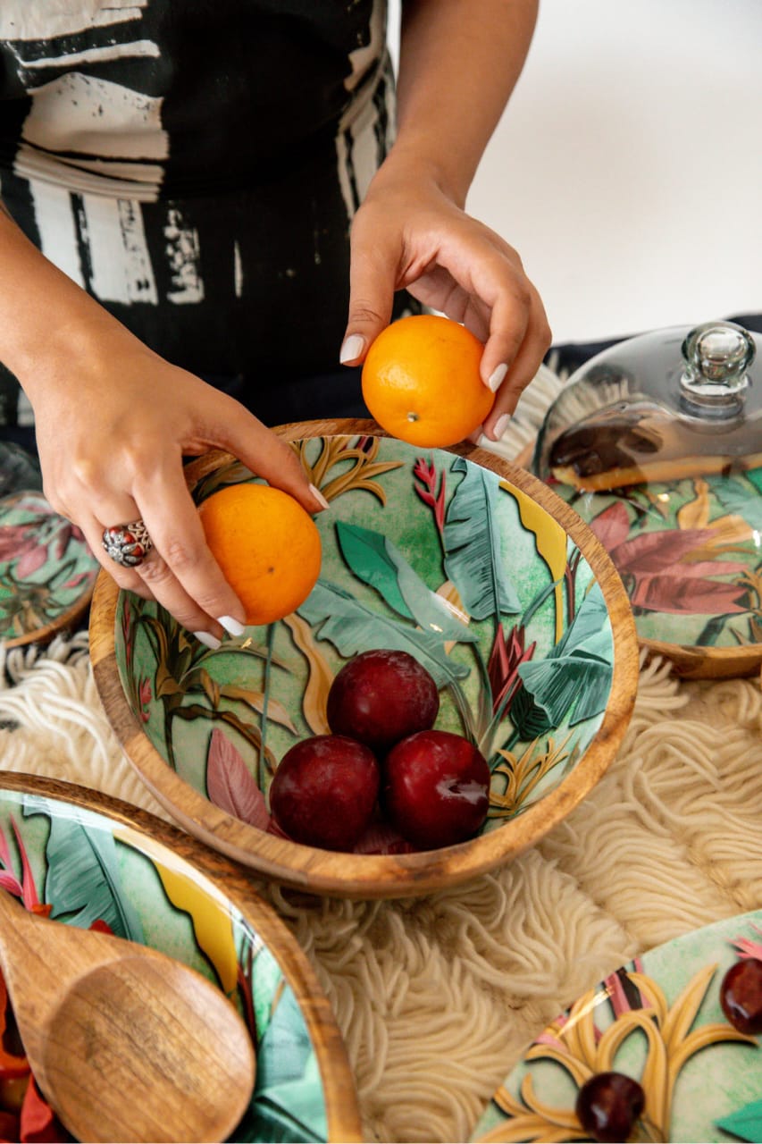 Tropical Garden Salad Bowl