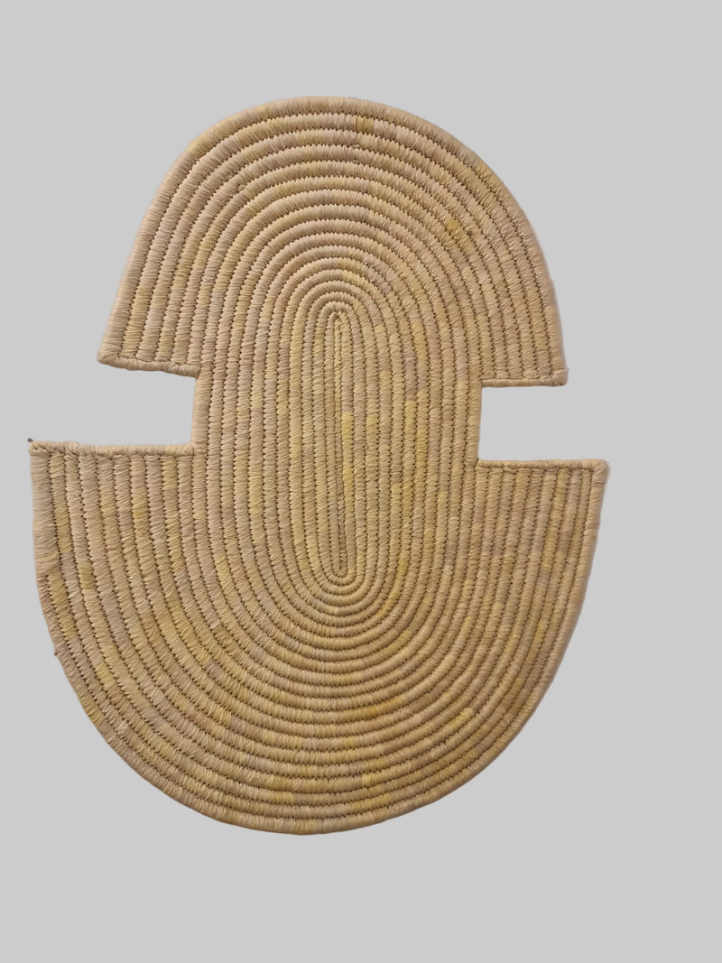 Handwoven Natural Fiber Wall Décor