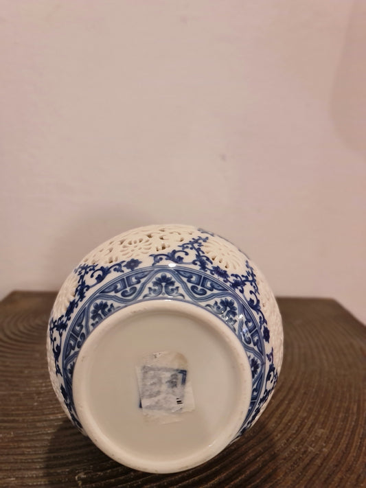 Blue Pottery Vase