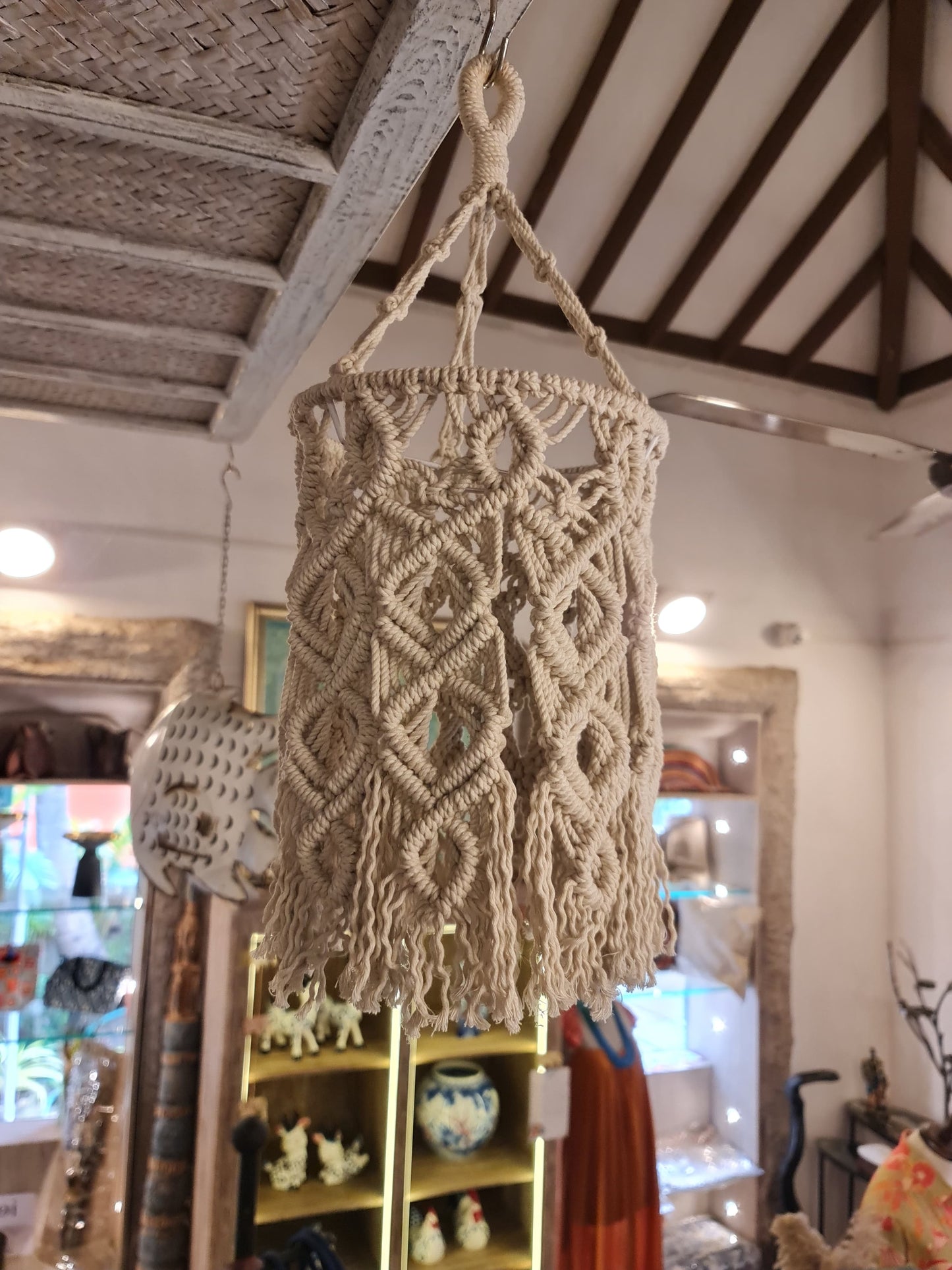 Macrame Lamp