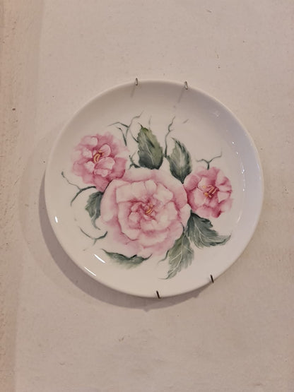 Hand Painted Porcelin Pink