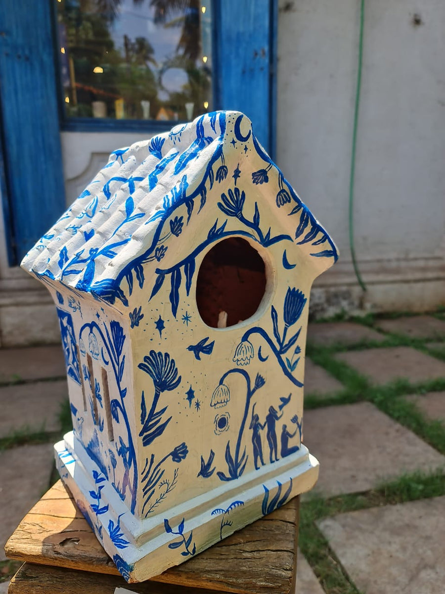 Terracotta  Hand-Painted House