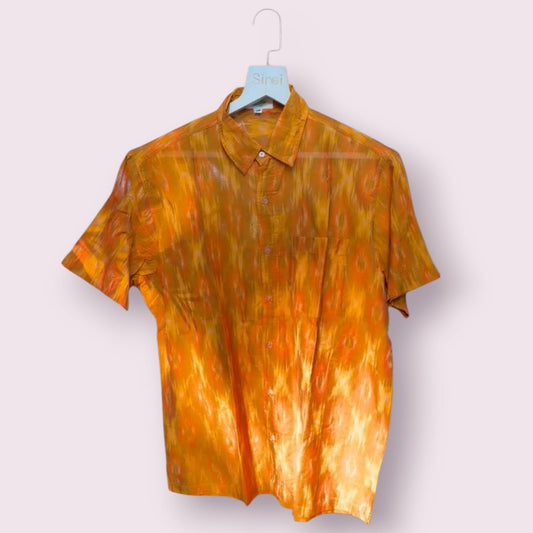 orange n yellow shirt