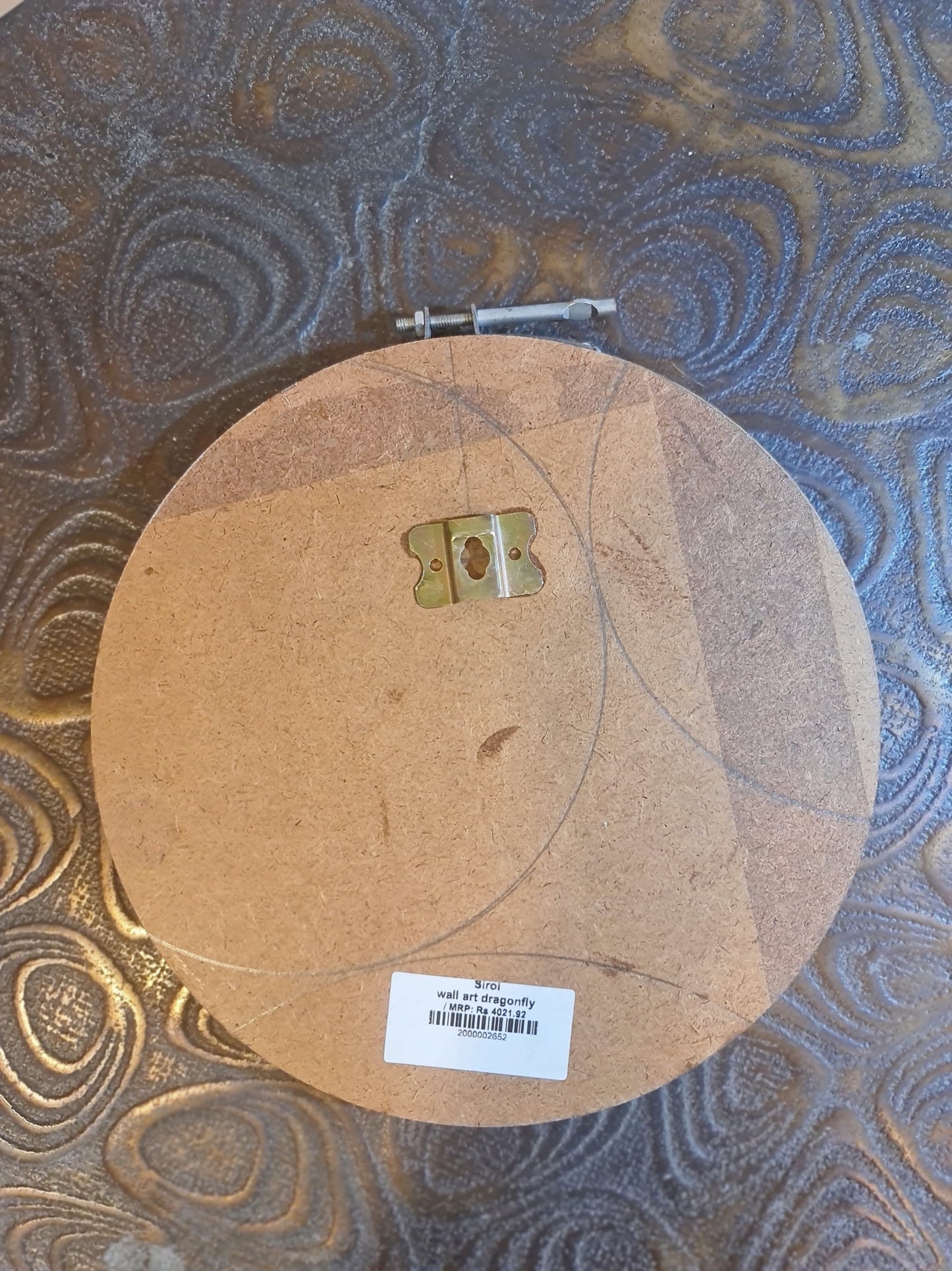Hand-Embroidered Art Hoop