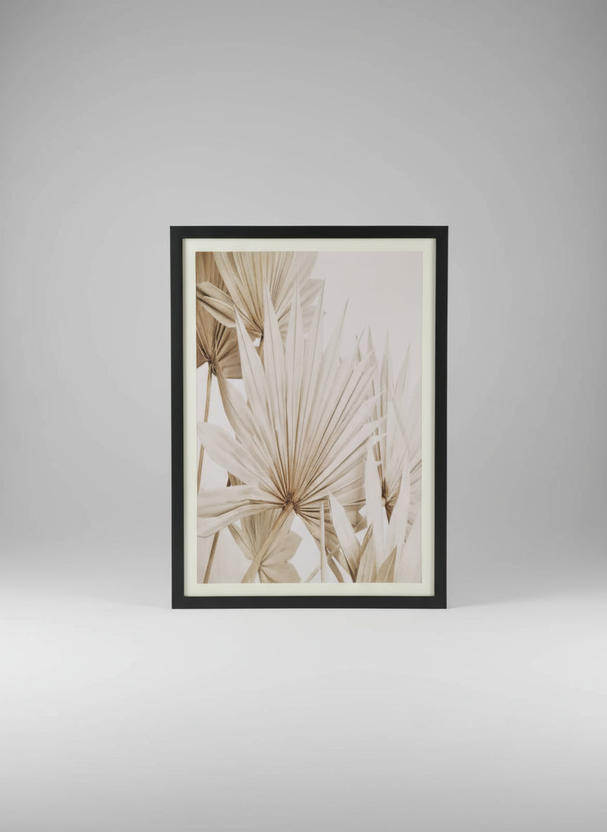 Palm Leave Print Frame