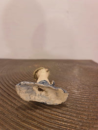 Bird With Hat / Small Head Ceramic Figuirine