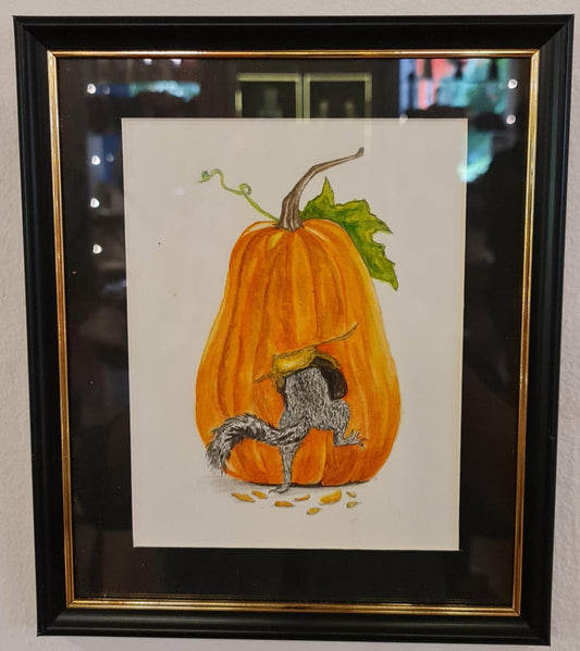 Wall Art Pumpkin