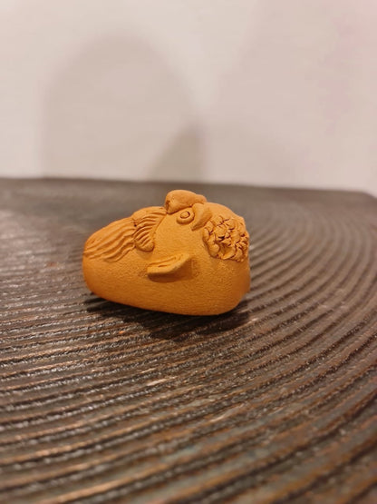 Terracotta Face Planter