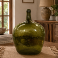 Olive Heritage Glass Vase