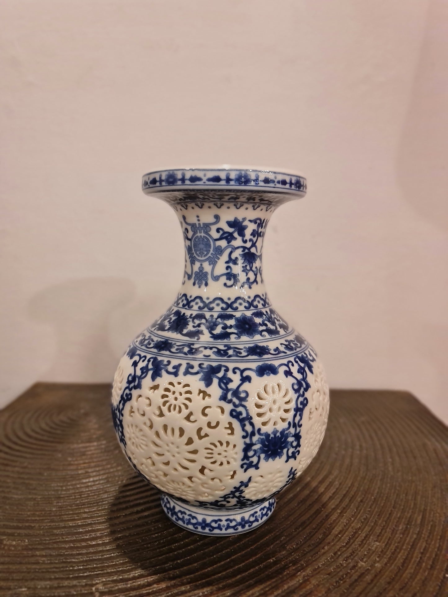 Blue Pottery Vase