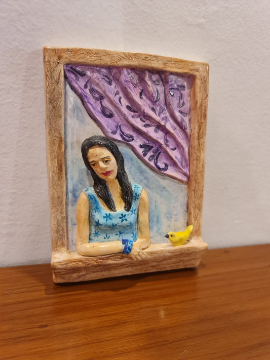 Girl On Window