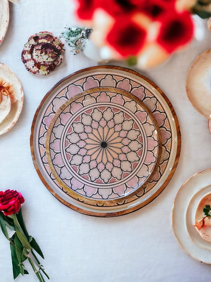 Pastel Mandala Platters