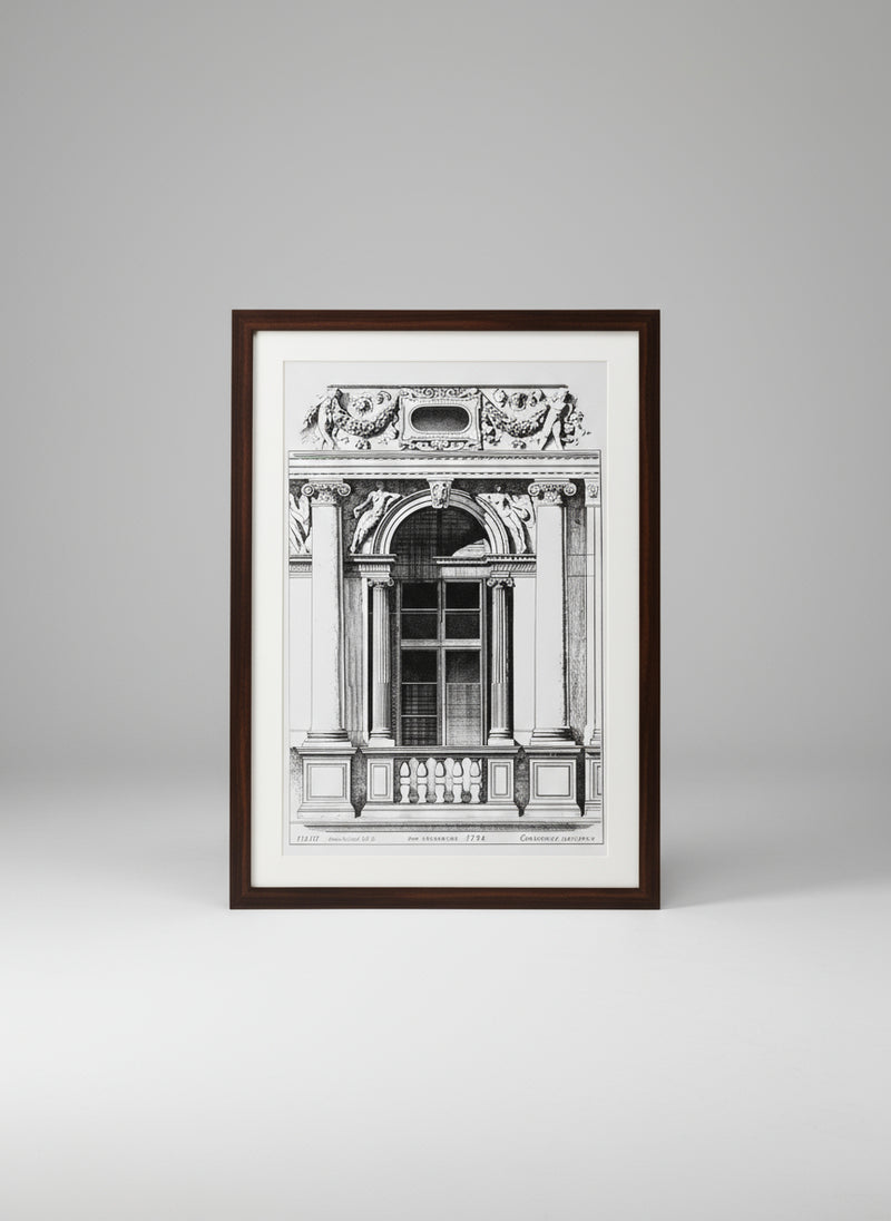 Framed Architectural Artwork
