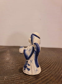 Blue pottery angel EACH