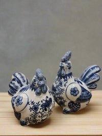Hen & Rooster Pair
