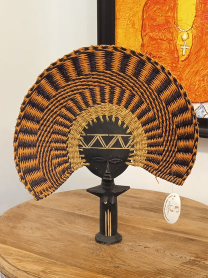 African Fan Doll