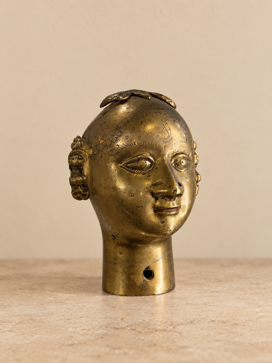 Anrique Pure Brass Devi