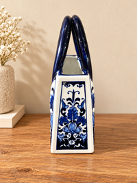 Ceramic Hand Bag Vase