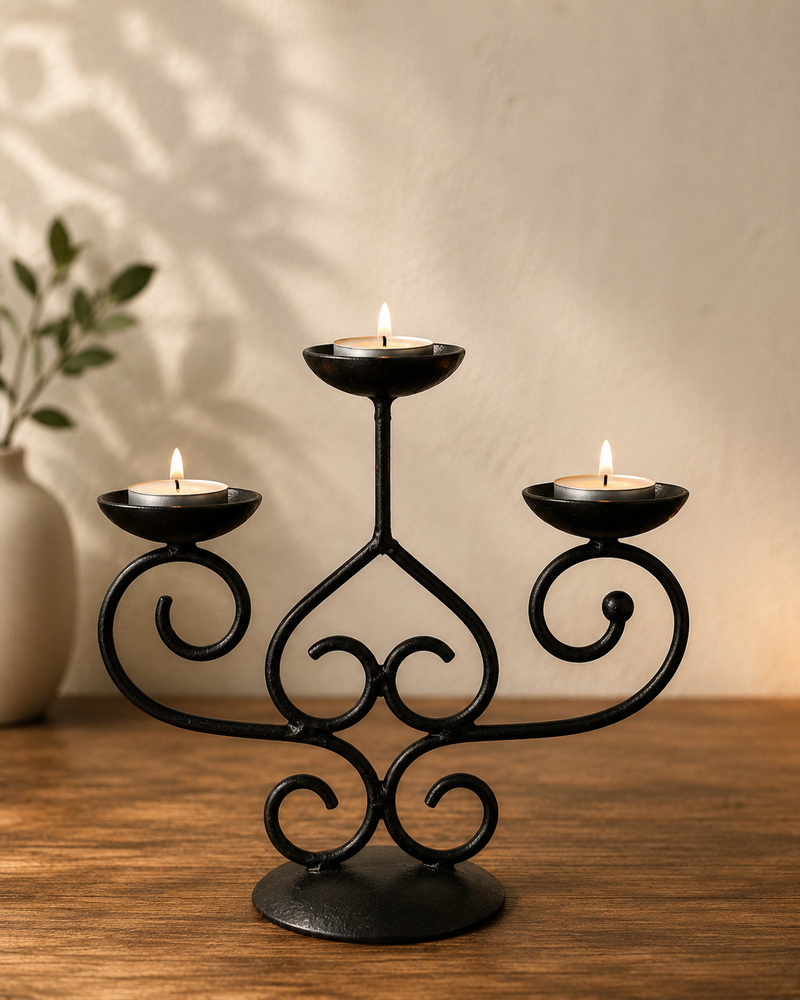 Metal Candle Stand