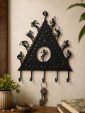 Tribal Dancers Metal Wall Hook