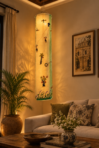 Fabric Hanging Lamp