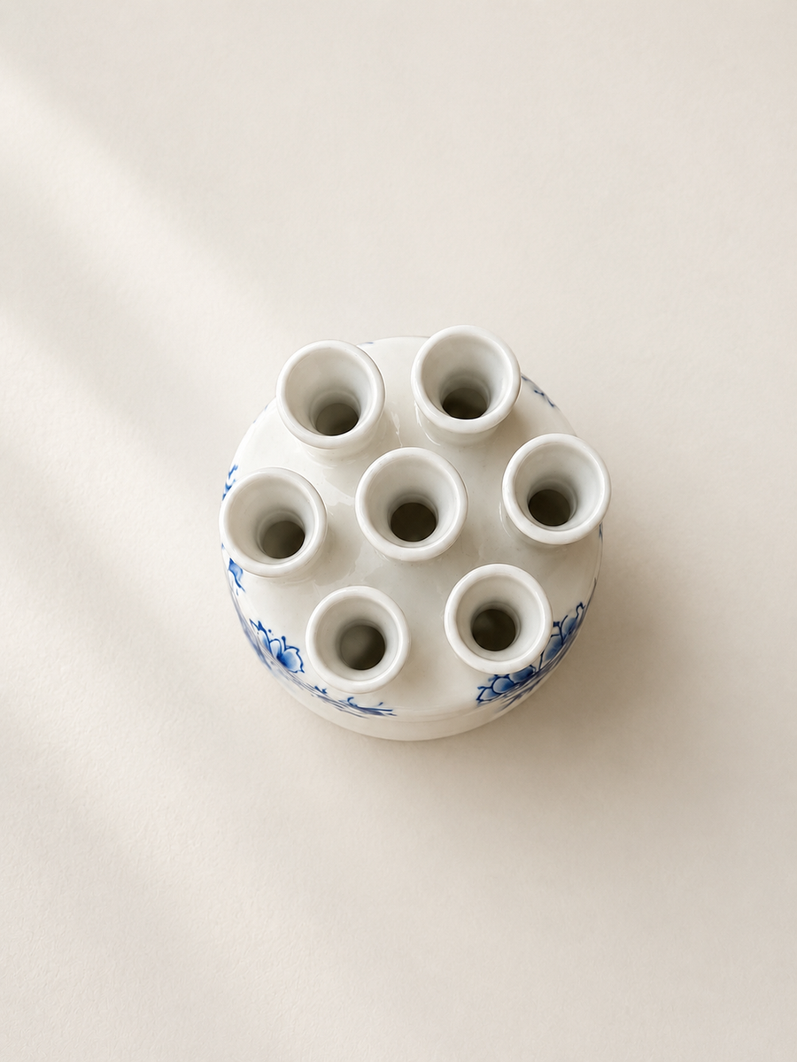 Cylindrical Tulip Vase | Multi-Stem Bud Vase