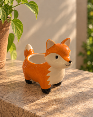 Small Animal Shaped Ceramic Planter