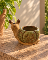 Small Animal Shaped Ceramic Planter