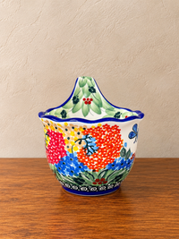 Colourful Floral & Butterfly Ceramic Mug
