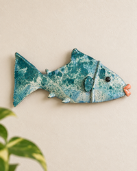Ceramic Fish Wall Hanging