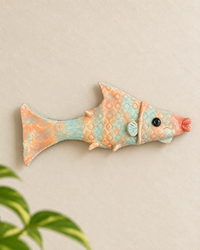 Ceramic Fish Wall Hanging