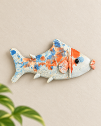 Ceramic Fish Wall Hanging
