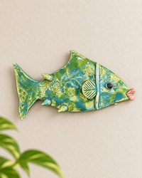 Ceramic Fish Wall Hanging