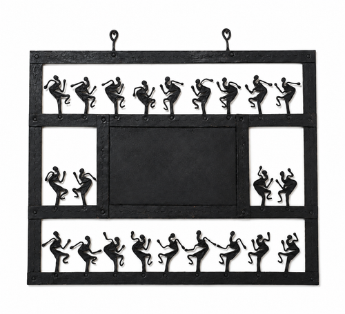 Tribal Rhythm Iron Wall Art