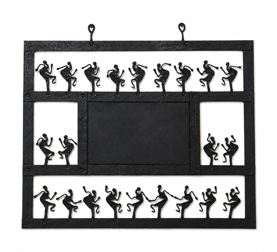 Tribal Rhythm Iron Wall Art