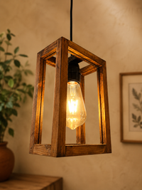 Wooden Lamp