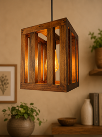 Wooden Lamp