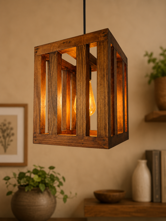 Wooden Lamp