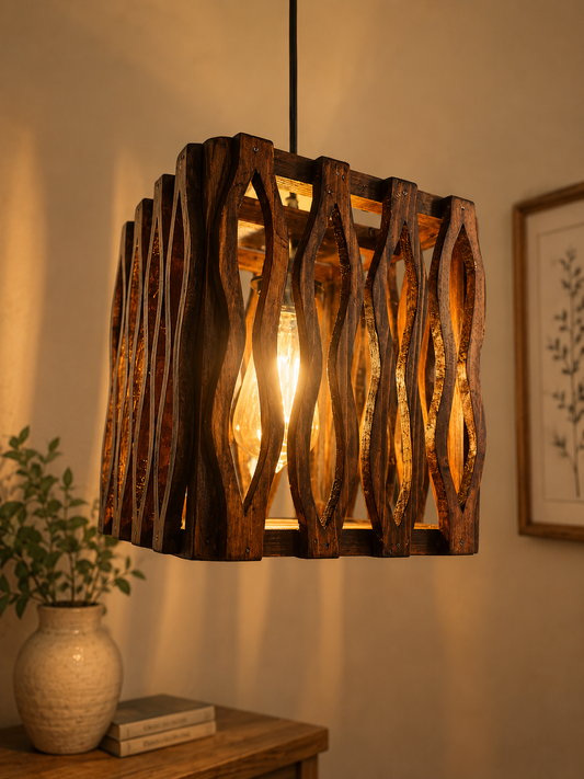Wooden Lamp