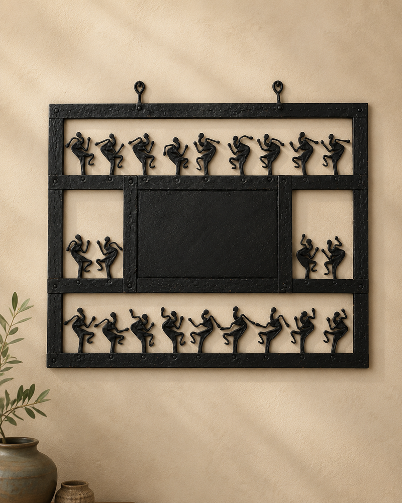 Tribal Rhythm Iron Wall Art