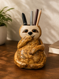 Hand Painted Sloth Pen-Stand